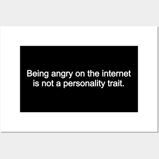 Angry on the Internet Posters and Art